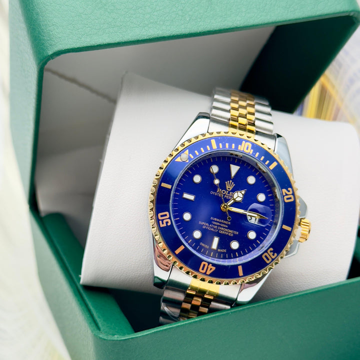 RELOJ ROLEX SUBMARINER PULSO TRENZADO